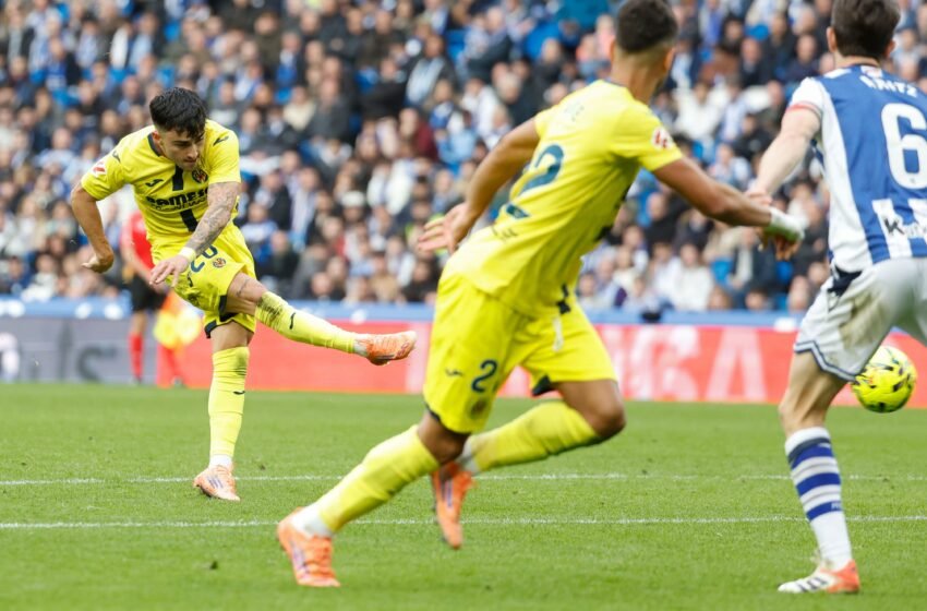  Moleiro se convierte en el héroe del Villarreal para tumbar a la Real Sociedad