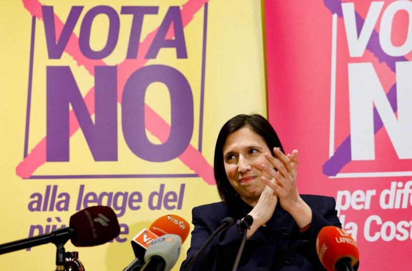  El voto de los jóvenes y el miedo a una deriva autoritaria en la línea de Trump, claves en la derrota de Meloni