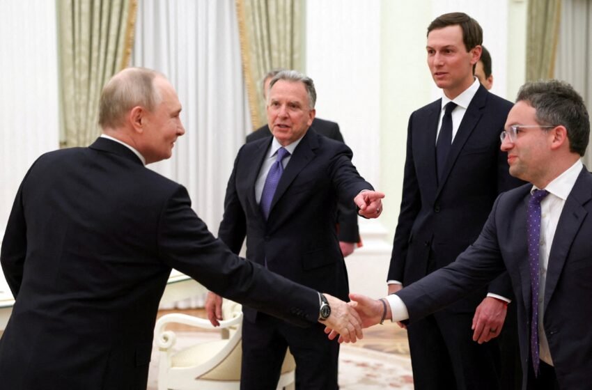  EE UU, Rusia y Ucrania se citan hoy en Abu Dabi tras una reunión “beneficiosa” entre Putin y el enviado de Trump