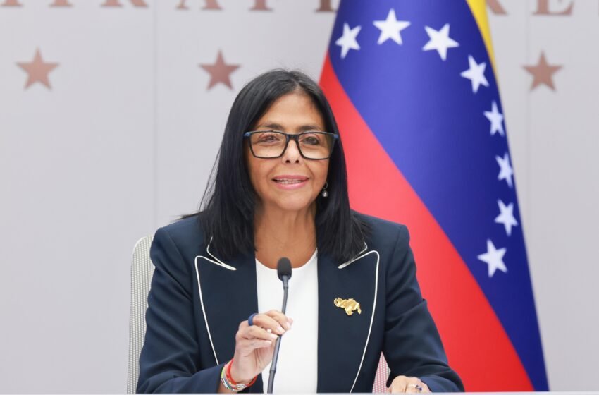  Estados Unidos levanta las sanciones contra Delcy Rodríguez