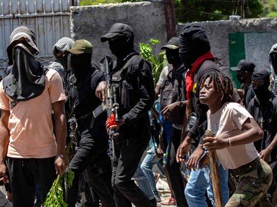  Contingente militar de El Salvador llega a Haití
