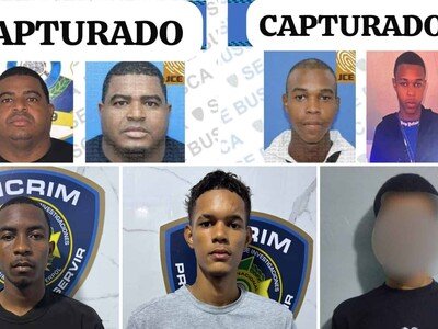  Capturan a cinco de los prófugos más buscados en SDE
