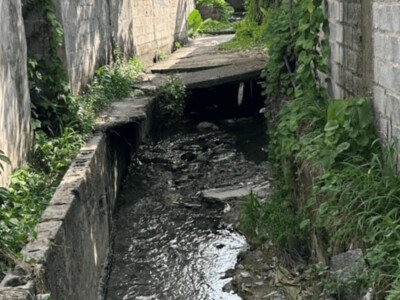  Reclaman a la Caasd concluir saneamiento de la cañada Marañón