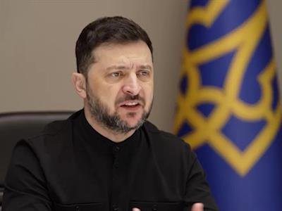  Volodímir Zelenski califica de "series" las medidas de EE. UU.